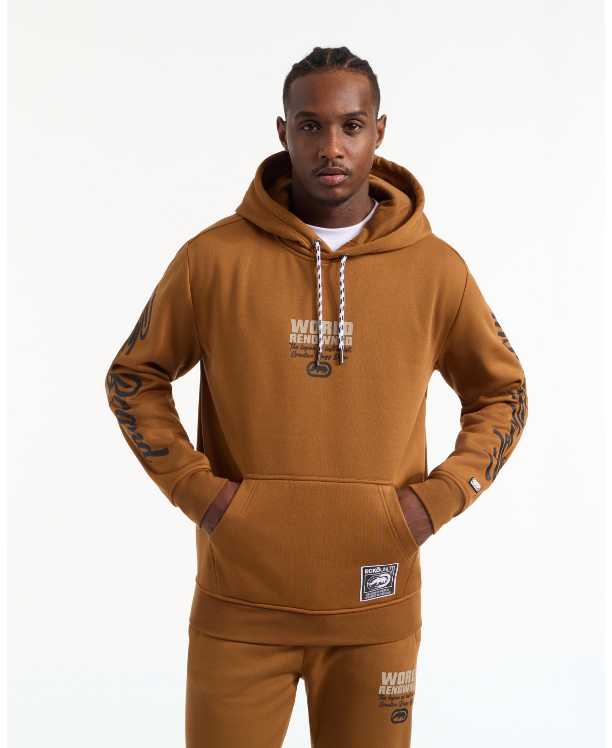 Men's Eminent Pullover Hoodie - Brown