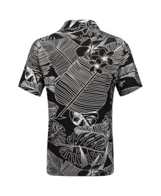 Mens Casual Button-Down Hawaiian Short Sleeve Shirt
