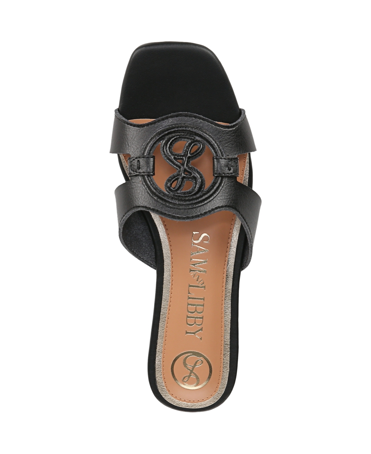 Sam & Libby Women's Lana Slip On Slide Flat Sandals