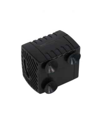 Indoor/Outdoor Small Fountain or Aquarium Pump with LED Light Ring and Transformer - 40 GPH - 12 Volts