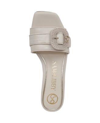 Women's Kandie Buckle Block Heel Slide Sandals