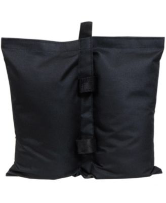Polyester Sandbag Canopy Weights - Black - Set of 4