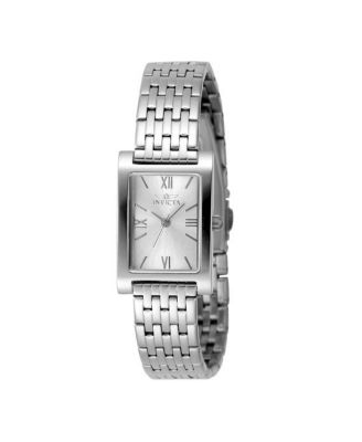 Women's 48146 Angel Quartz 3 Hand Silver Dial Watch