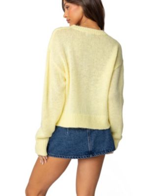 Womens Kyrah Oversized Knit Sweater