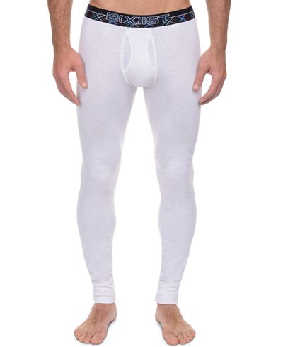 2(x)ist Men's Tartan-Waist Tech Long Johns