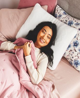 Comfort Boost Gel Memory Foam Fiber Pillow, Standard