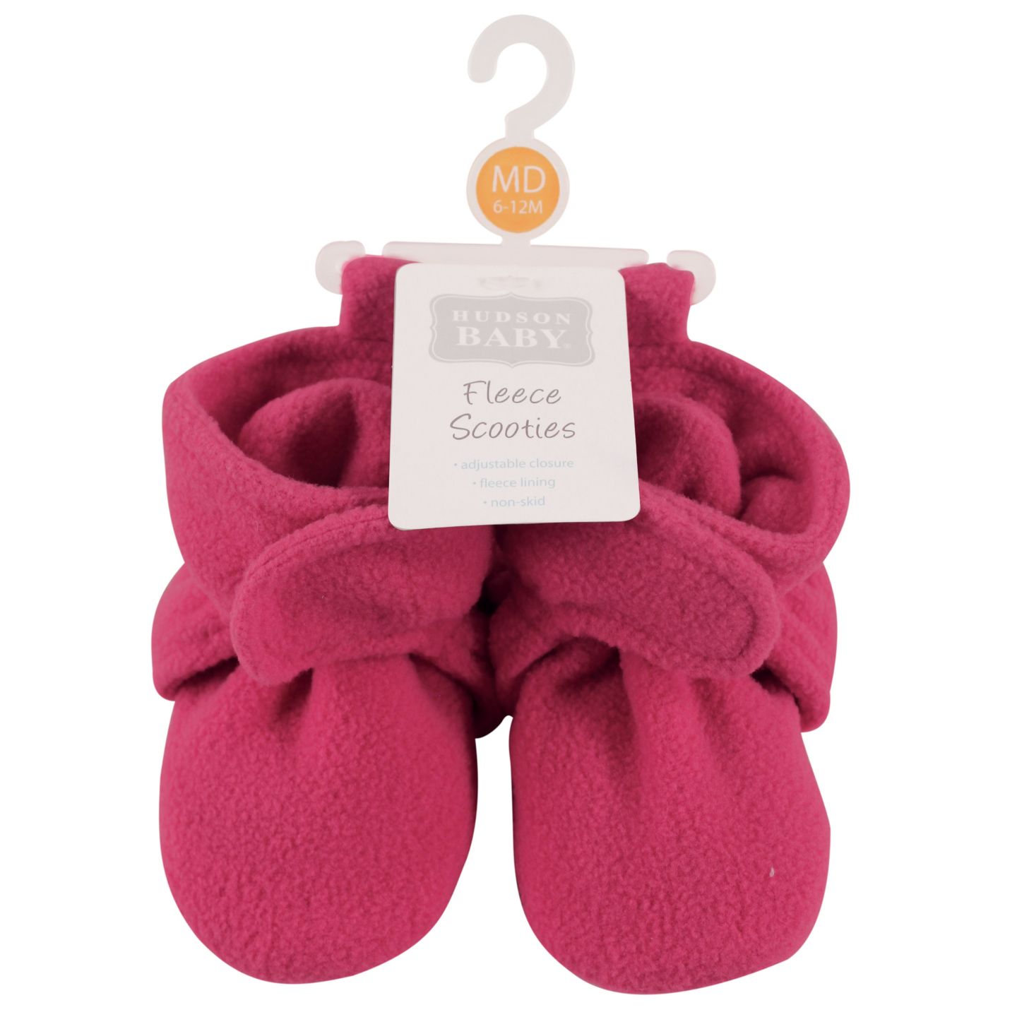 Ботинки Hudson Baby Fleece Booties для девочек-малышей, цвет: Тёмный розовый — фото 2