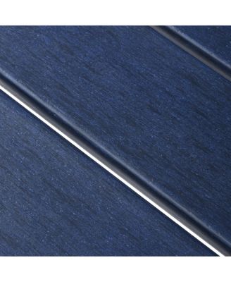 4-Piece HDPE Outdoor Patio Furniture Couch Set