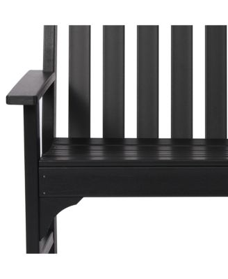 5-Piece HDPE Outdoor Patio Furniture Couch and Rocking Chair Set