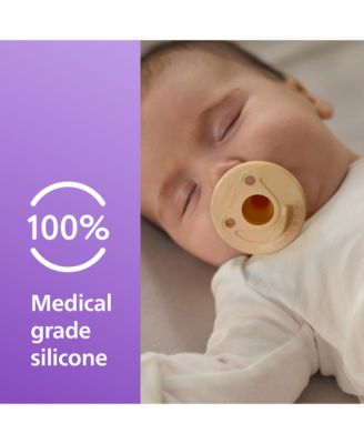 Soothie 0-3m, light yellow/pastel cyan, 8 pack