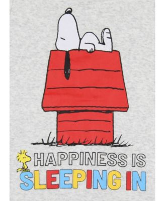 Big Girls Snoopy Happiness Is Sleeping In Tank Pajama Set