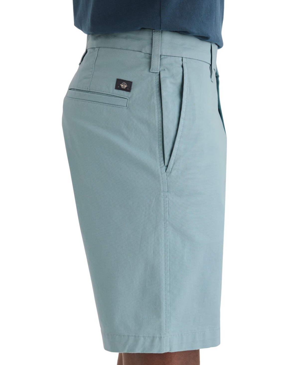 DOCKERS MEN'S ULTIMATE SUPREME FLEX STRETCH SOLID 9" SHORTS 