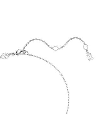 Ariana Grande x Swarovski&reg; Rhodium Plated Heart Mixed Cuts Set