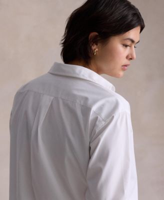 Women's Relaxed-Fit Cotton Shirt