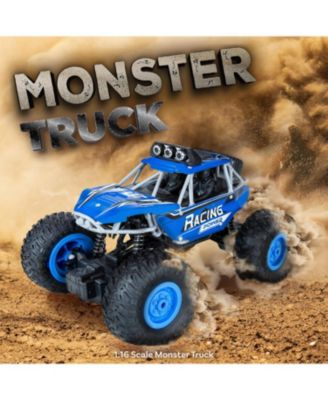 Monster Truck Remote Control Racing Car - 1:16 Scale