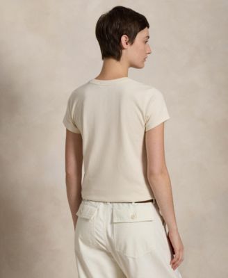 Women's Polo Bear Cotton Jersey Tee