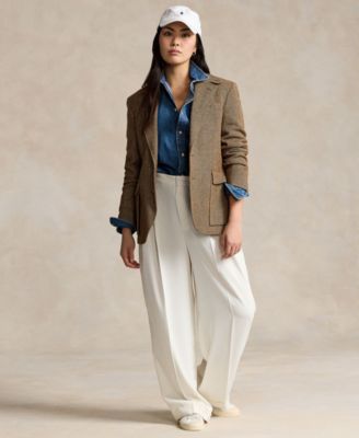 Women's Slim-Fit Denim Shirt