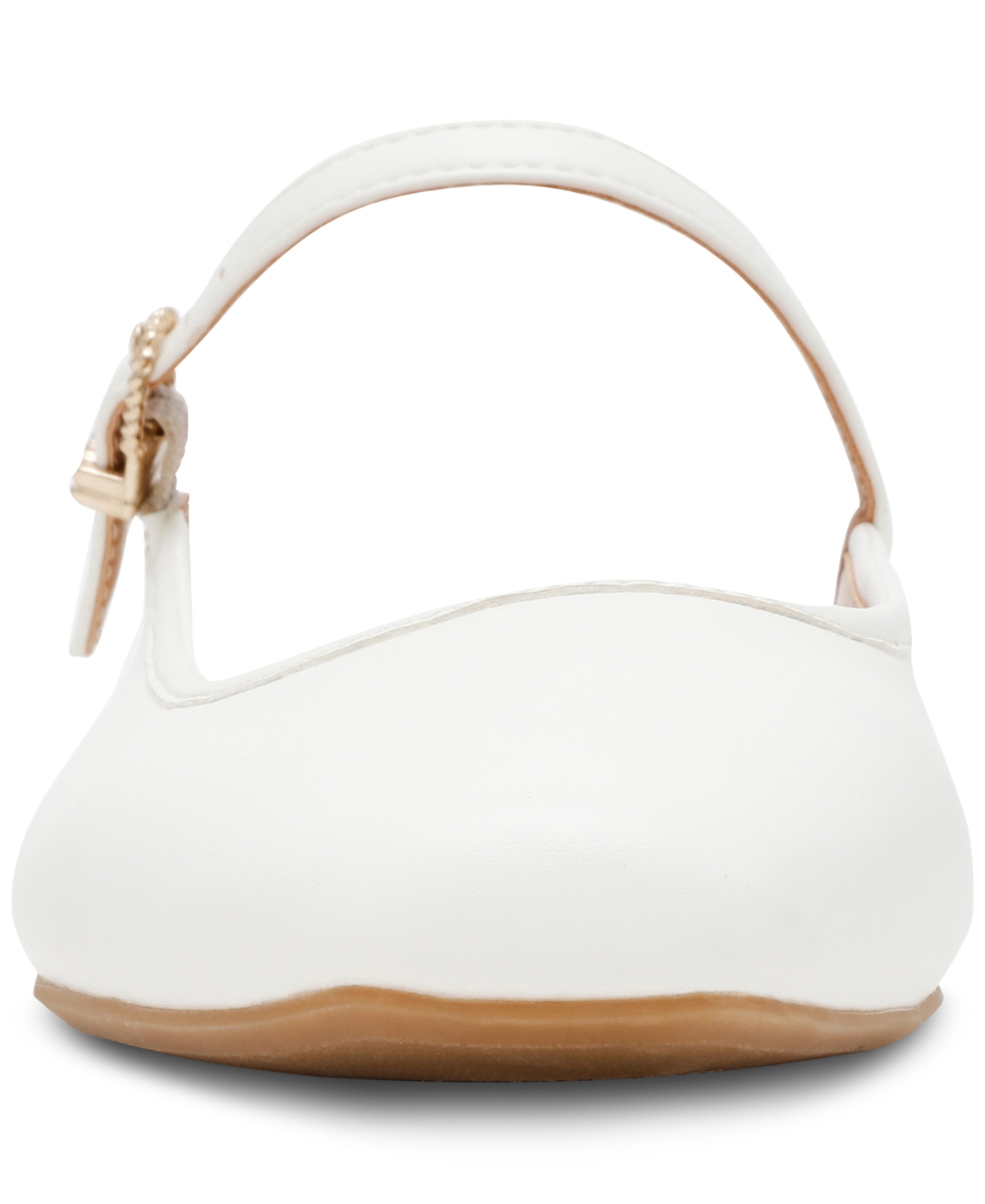 Dv Dolce Vita Women's Montrice Flat Mule Slides In White