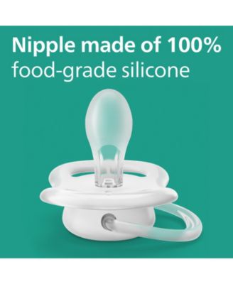 Ultra Air Pacifier 6-18m, blue hush / lush lilac, 8 pack