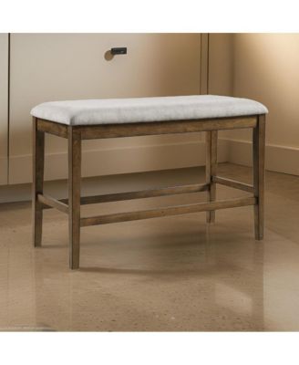 Two-Tone Counter Bench for Stylish and Versatile Seating