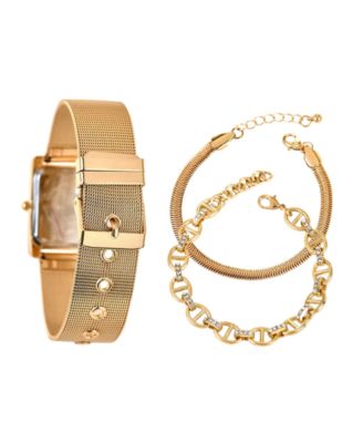 Women's Gold Tone Metal Alloy Analog Watch, 23mm