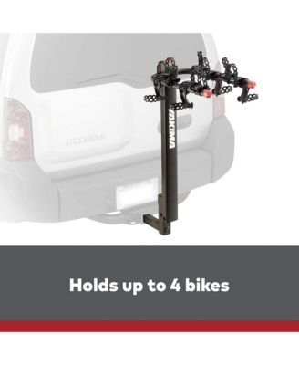 DoubleDown 4 Tilting Hitch-Mounted Bike Rack for Cars, SUVs, Trucks