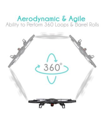 Drone Quad-Copter With HD Camera & Video Recording, 2.4Ghz Control