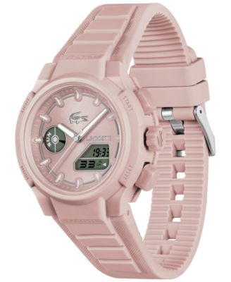 Women's LC33 Pink Silicone Strap Watch, 40mm