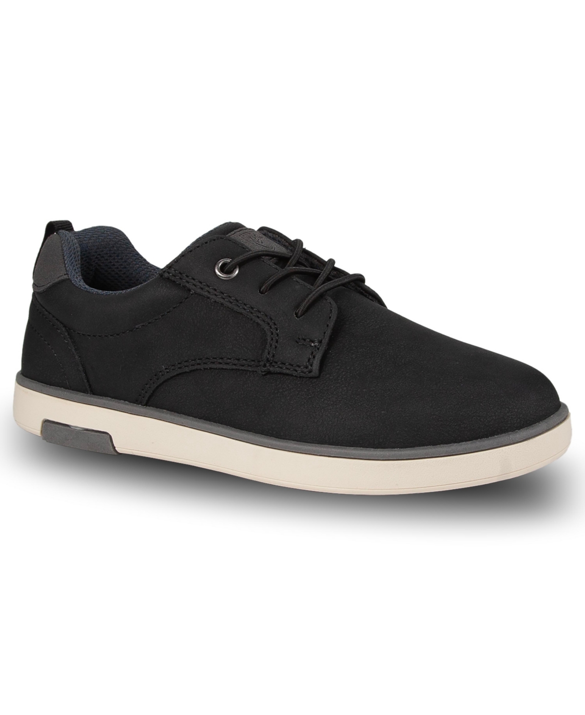 Deer Stags Little Boys Conrad Junior Bungee Lace Oxford Dress Shoes In Black