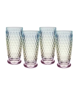 Boston Highball Glasses, Set of 4