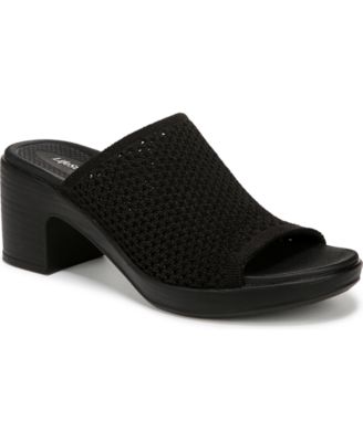 LifeStride - Women's Ella Washable Block Heel Slide Sandals