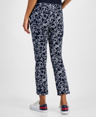Women's Rope-Print Hampton Chino Pants