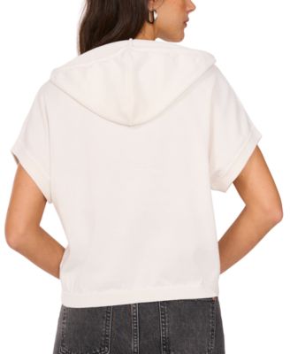 Women's Short-Sleeve Sweater Hoodie