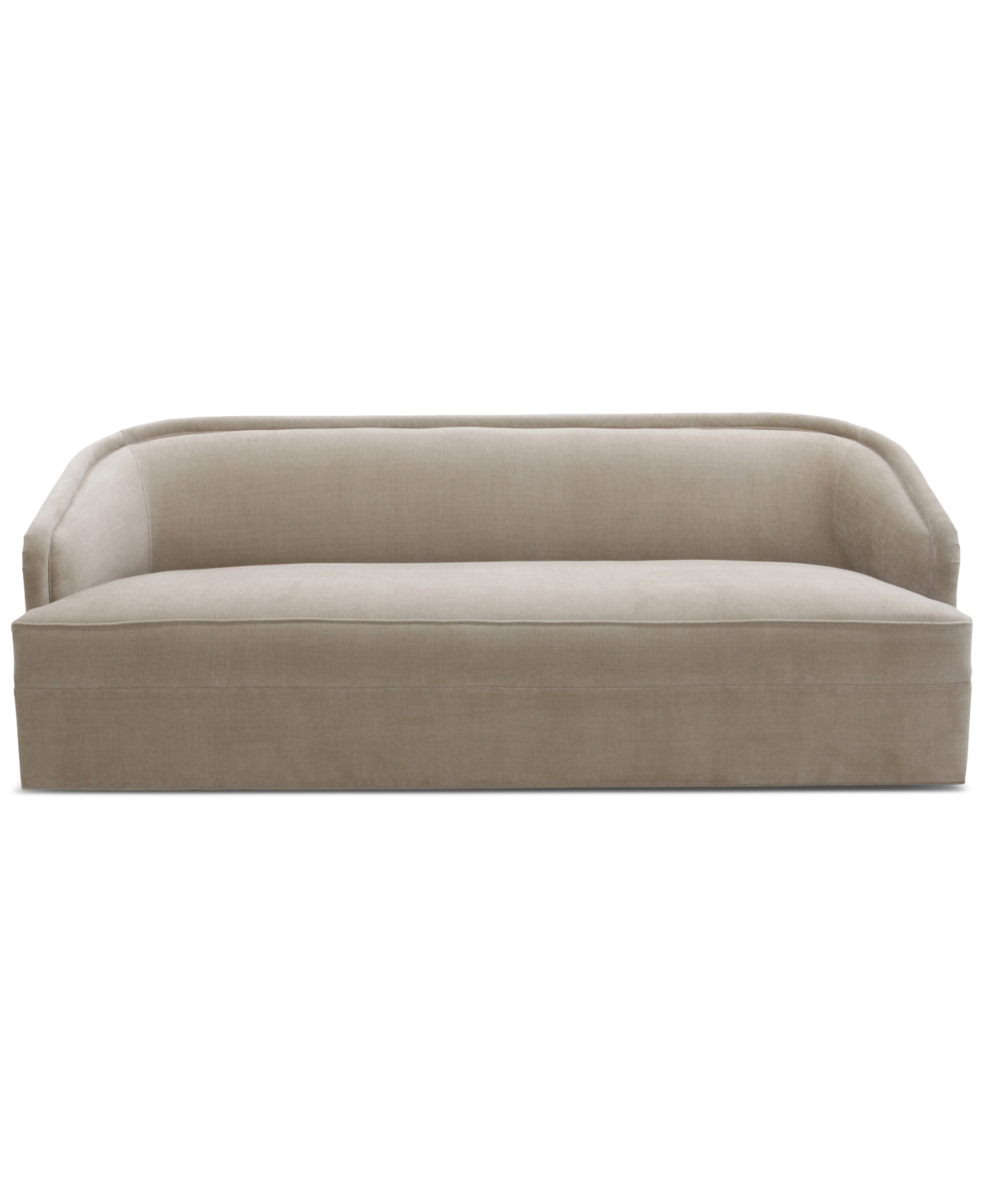 Macy's Lelina Fabric Sofa, Exclusively At  In Biscotti