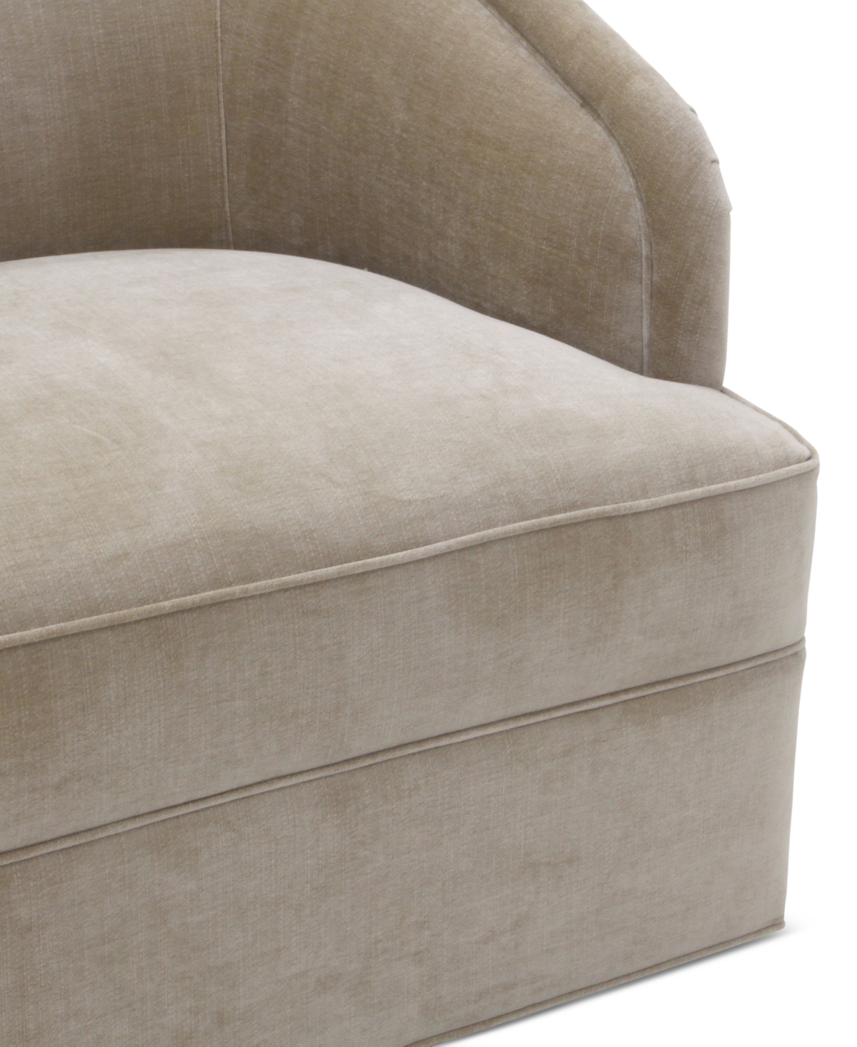 Macy's Lelina Fabric Sofa, Exclusively At  In Biscotti