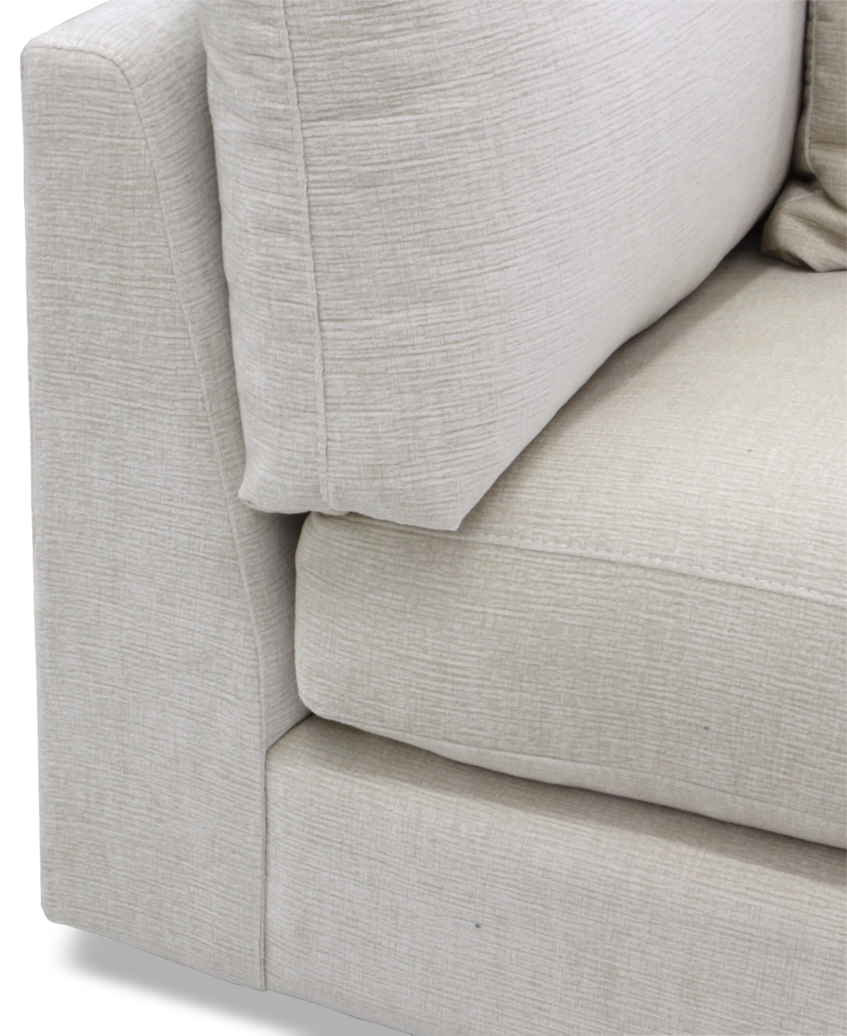 Shop Macy's Merten Fabric Sofa, Exclusively At  In Cream