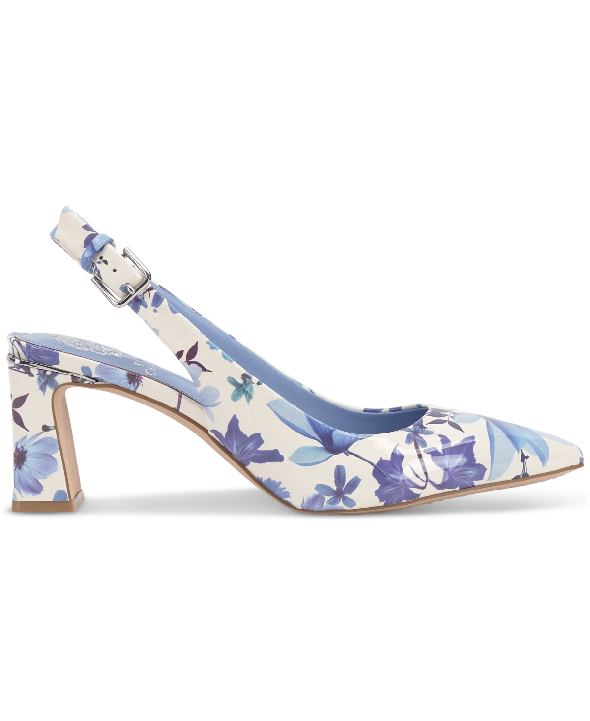 Vince Camuto Women's Hamden-b Slingback Pumps In Trellis Blue