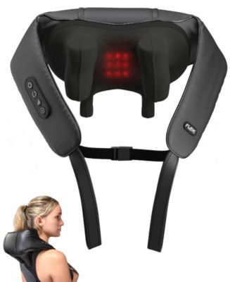 Tzumi Flex Fitness ShiatsuPro Heated Cordless Shiatsu Back and