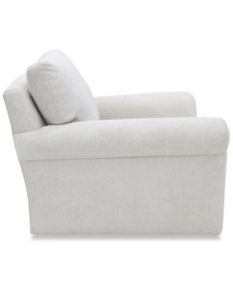 Reiter Fabric Swivel Arm Chair