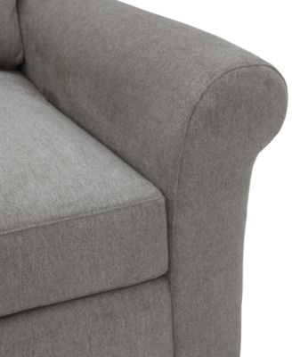 Reiter Fabric Swivel Arm Chair, Exclusively at Macy's