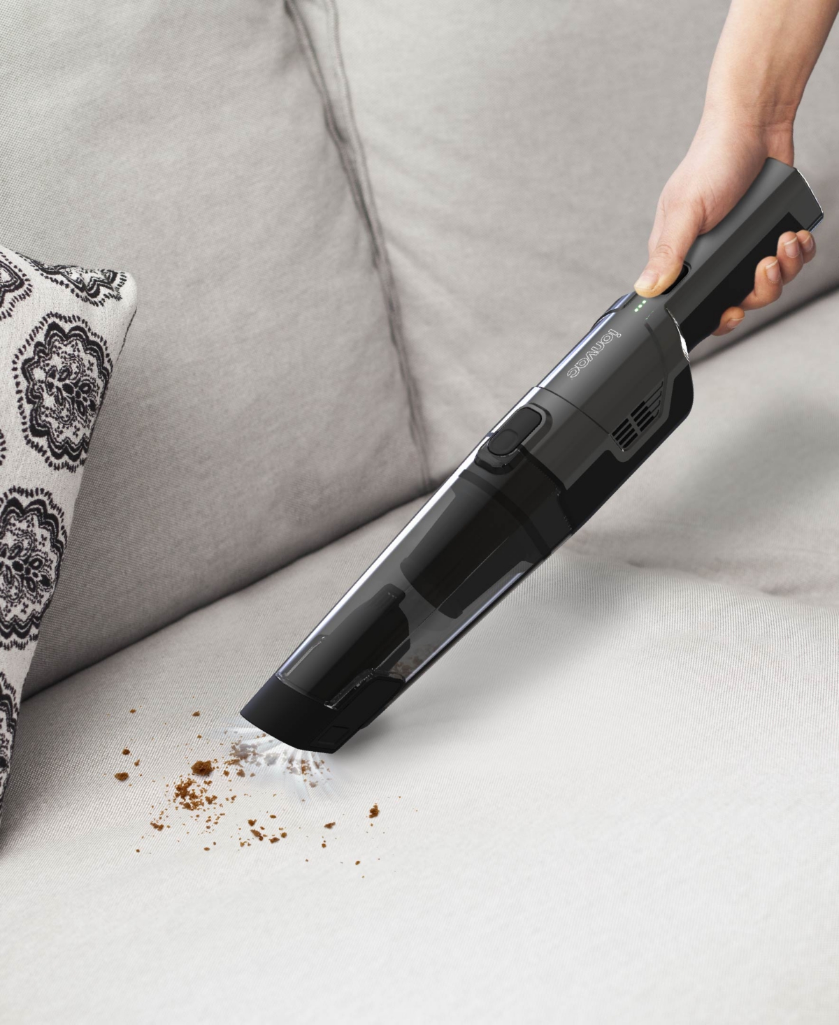 Tzumi Ionvac Powermax Cordless Handheld Vacuum Cleaner In Black