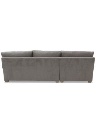 Reiter 2-Pc. Fabric Sectional Sofa, Exclusively at Macy's