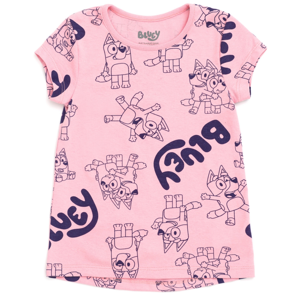 Toddler| Child Bluey Girls 4 Pack T-Shirts