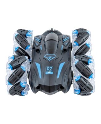 360-Degree Rotating Light-Up Remote Control Stunt Car - 1:24