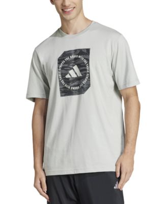 adidas - Men's Regular-Fit Camo Logo Graphic T-Shirt