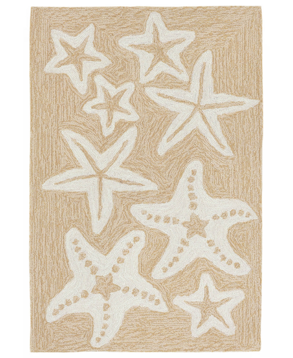 Liora Manne Capri Starfish Area Rug, 1'8 X 2'6 In Brown