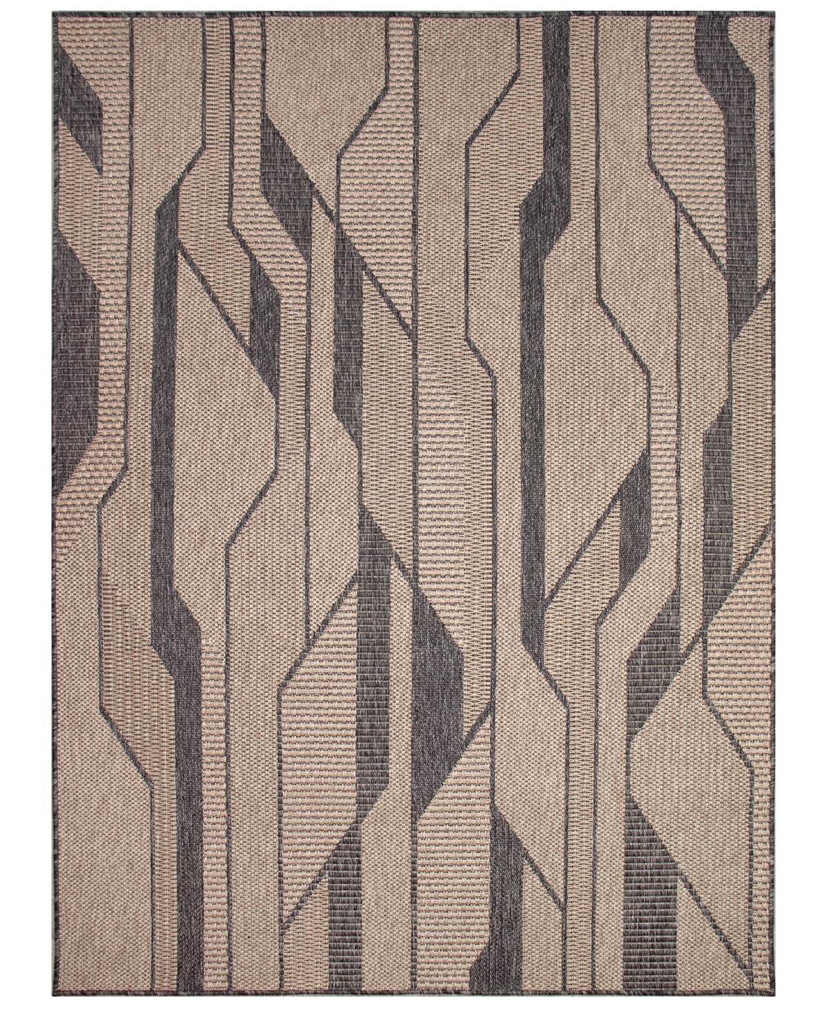 Liora Manne Monaco Vienna 7'10"x7'10" Square Area Rug In Taupe