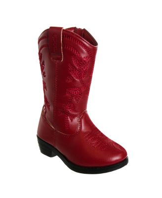Toddler Zip-Up Heel Boots