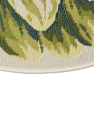 Esencia Mum 3'3"x3'3" Round Area Rug