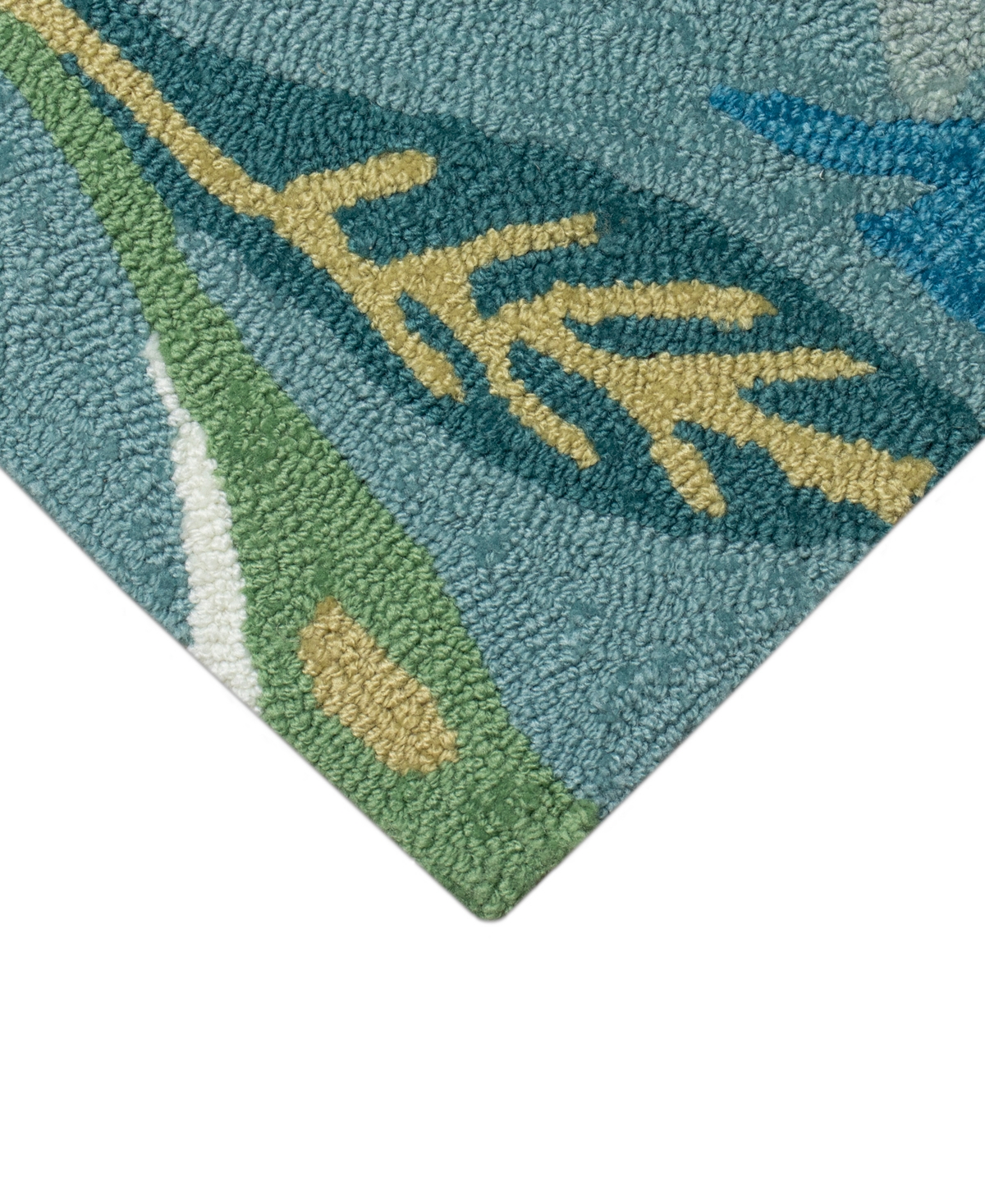 Liora Manne Capri On Holiday 2'x5' Runner Area Rug In Blue